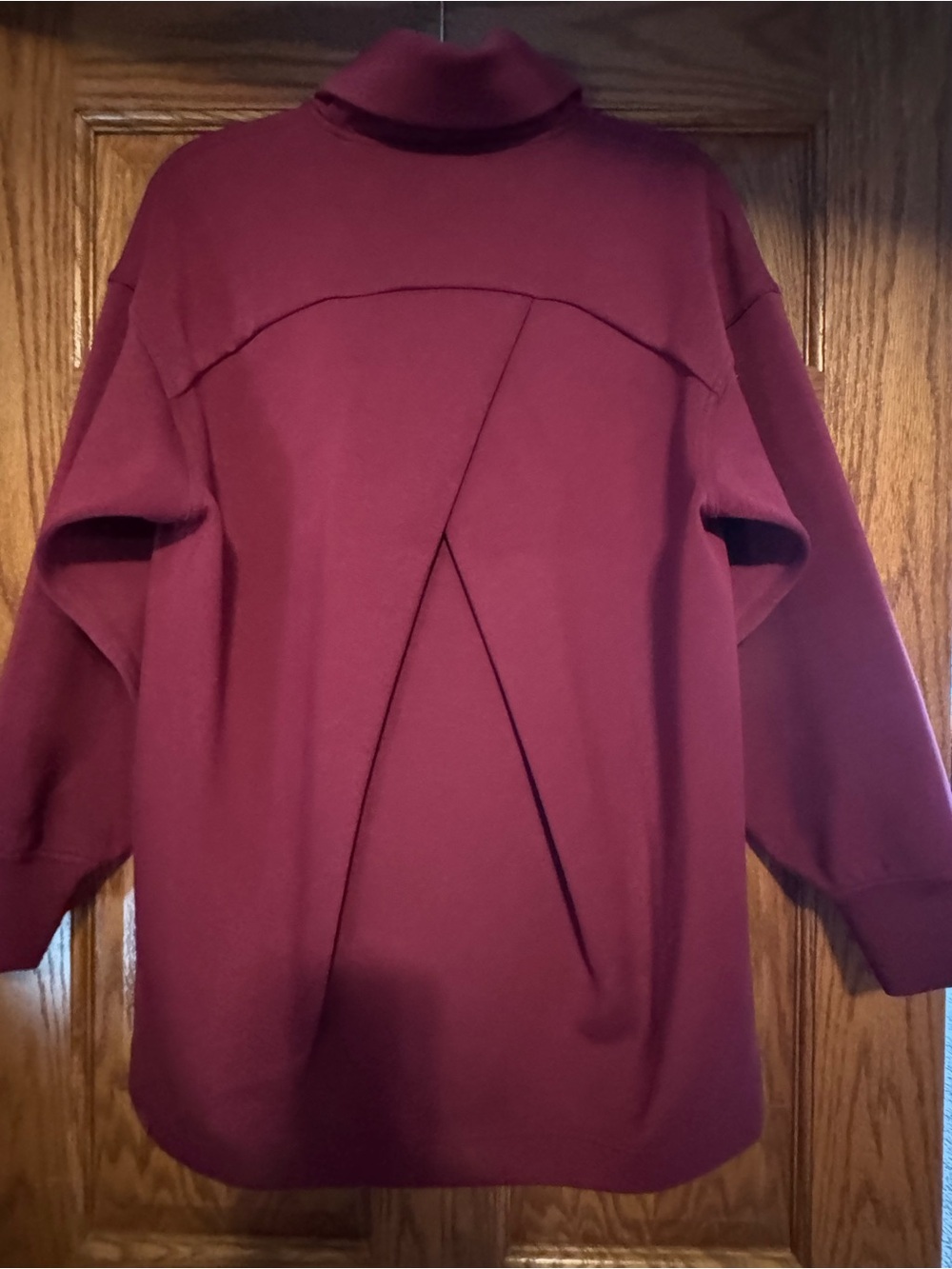lululemon athletica Burgundy Tunic Pullover Top